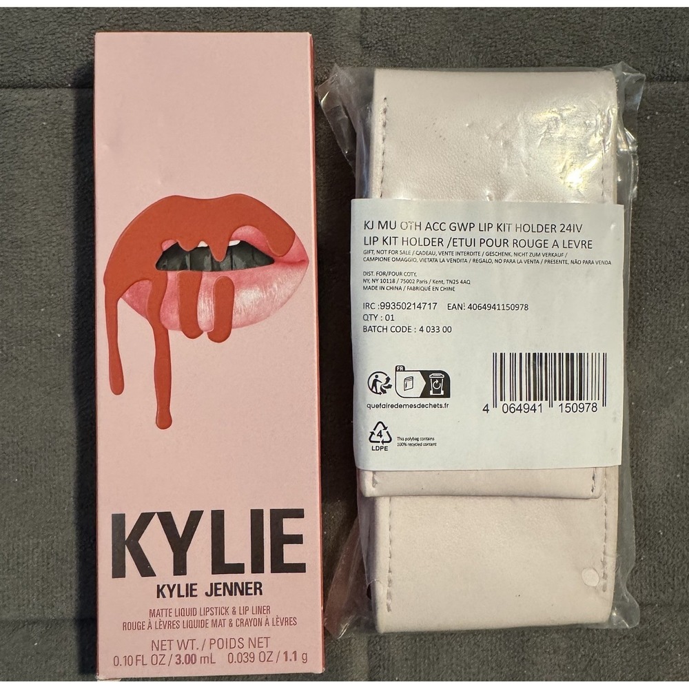 Kylie Cosmetics Matte Lip Kit Kristen 500 w/ Case Lipstick & Lip Liner